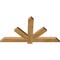 Ekena Millwork Kennewick Rough Sawn Timber Gable Bracket, Western Red Cedar, 48"W x 26"H x 2"D x 4"F, 13/12 Pitch GBW048X26X0204KEN00RWR - alternate 3